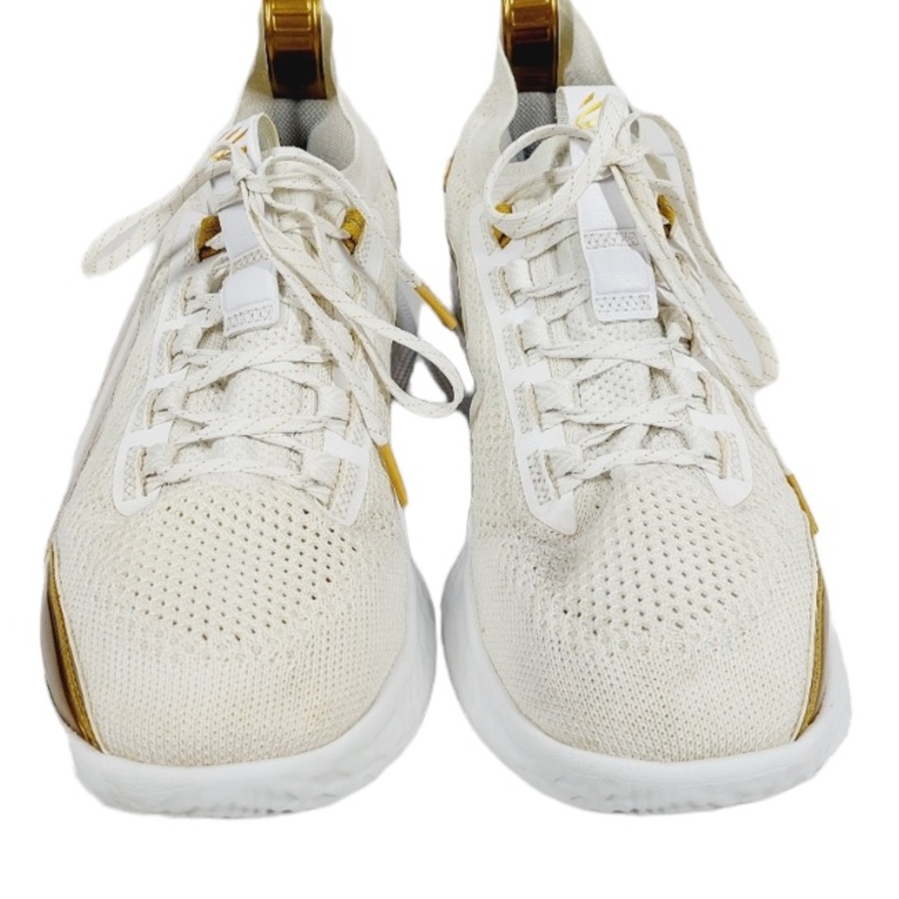 Under Armour Curry Flow 8 'Gold Blooded' Athleisure Sneakers 10 - Picture 4 of 11
